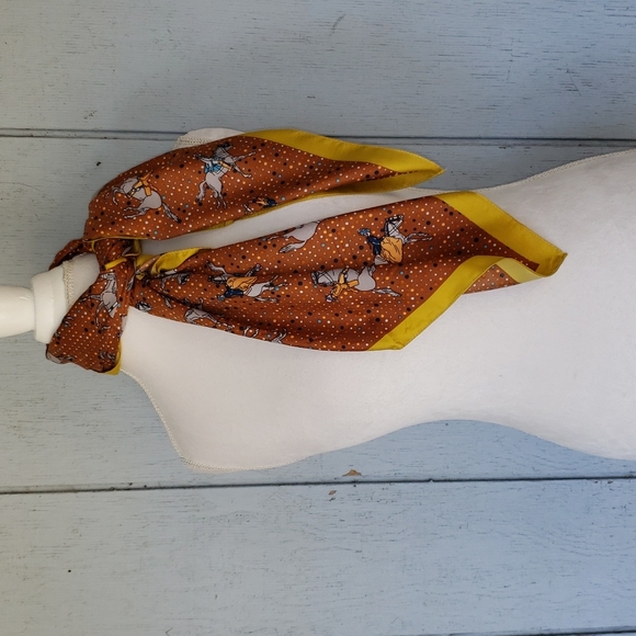 Equestrian Bandana Cowgirl Scarf Cowgirl Bandana Cowboy Elegant English Saddle - Picture 13 of 13